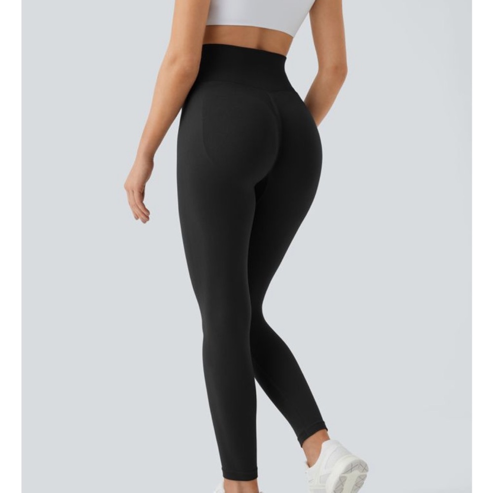 One Form Seamless Flow MidRise Leggings Black Leggings